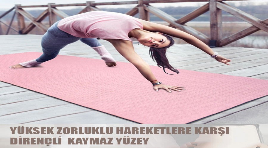 Tusi Yoga Matı ve Pilates Minderi Koyu Lacivert Tpe
