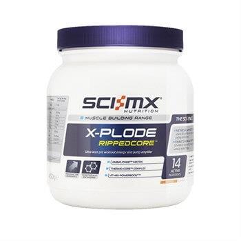 SCI-MX XPLODE RIPPED CORE PRE-WORKOUT 450 GR