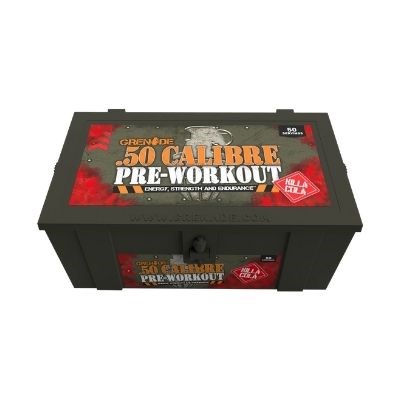 Antrenman Öncesi (Pre-workout)  Grenade 50 Calibre Pre Workout 580 gr