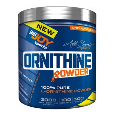 AOL (Arginine-Ornithine-Lysine) AA.BIG JOY024 Big Joy Big Joy Ornithine Powder 300 Gr Aromasız