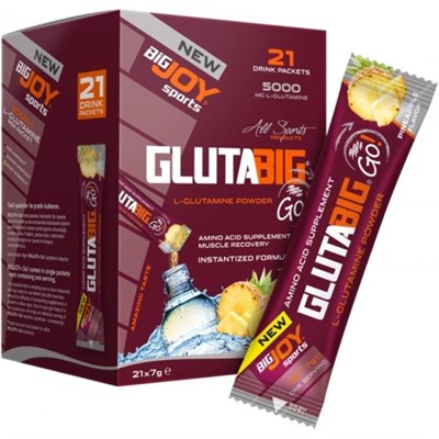 L-Glutamine  Bigjoy Sports Bigjoy Sports Glutabig Go 21 Paket