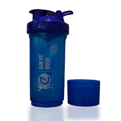 Shaker (Karıştırıcı) AKS.EPROTEIN010 Eprotein Eprotein Slim Fit Series Fitness Shaker 400 ML Mavi