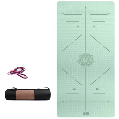 Tusi Yoga Matı ve Pilates Minderi Yeşil Tpe