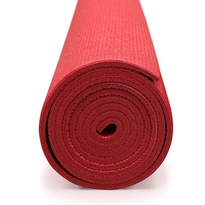 Yoga ve Aerobik Ekipmanı AKS.YOGA-MAT004 Yoga-Mat Yoga-Mat Taşıma Askılı Kaymaz Yoga ve Egzersiz Minderi Kırmızı