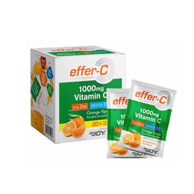 Vitamin & Mineral DIG.BIG JOY015 Big Joy Big Joy Effer-C Vitamin C 20 Paket