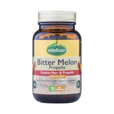 Vitamin Ve Mineraller  Mindivan Bitter Melon+ Propolis 60 Kapsül