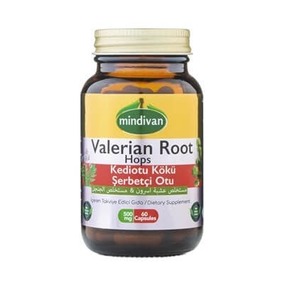 Vitamin Ve Mineraller  Mindivan Valerian Root+ Hops 60 Kapsül