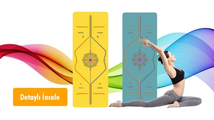 XTR Fitness Yoga Matı Rainbow Series (Doğal Kauçuk)